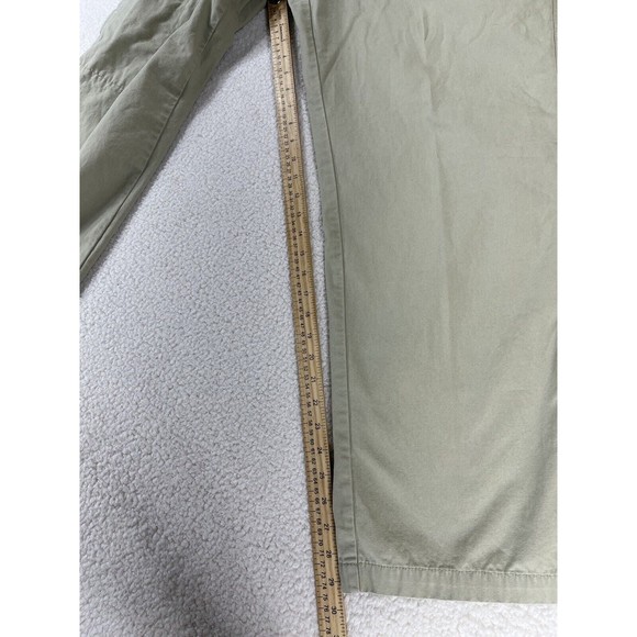 Columbia 0106 AM 8255 Men's Sz 34 Khaki Canvas Hiking Zip‎ Cargo Pockets Pants - Picture 8 of 8